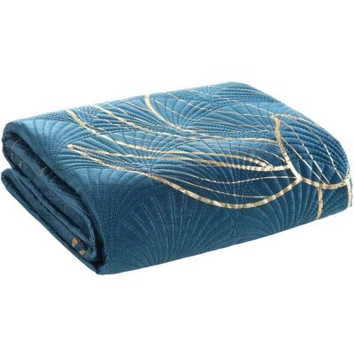 Narzuta Velvet Eurofirany Lotos7 170 x 210 Granat+Złoty Narzuta Velvet Eurofirany Lotos7 170 x 210 Granat+Złoty