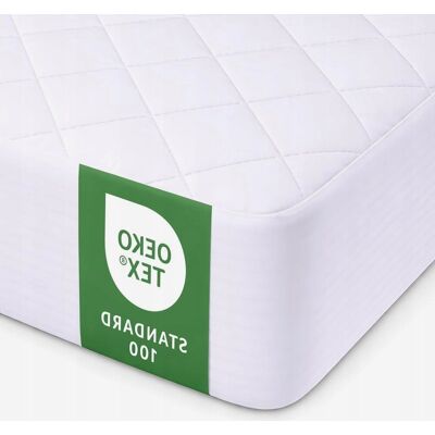 Inny producent Ochraniacz Materaca Pikowany 90x190cm Nakładka Na Materac Do 40 Cm Cicha Inny producent Ochraniacz Materaca Pikowany 90x190cm Nakładka Na Materac Do 40 Cm Cicha