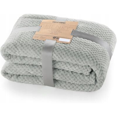 Inny producent PIKOWANY KOC Z MIKROFIBRY 220X240CM MIĘKKI I CIEPŁY KOC NA KANAPĘ SZARY Inny producent PIKOWANY KOC Z MIKROFIBRY 220X240CM MIĘKKI I CIEPŁY KOC NA KANAPĘ SZARY