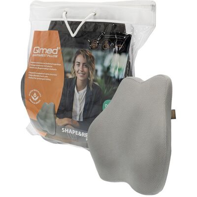 PODUSZKA LĘDŹWIOWA - ERGONOMICZNA, PASEK MOCUJĄCY (QMED SHAPE&REST; PILLOW) PODUSZKA LĘDŹWIOWA - ERGONOMICZNA, PASEK MOCUJĄCY (QMED SHAPE&REST; PILLOW)
