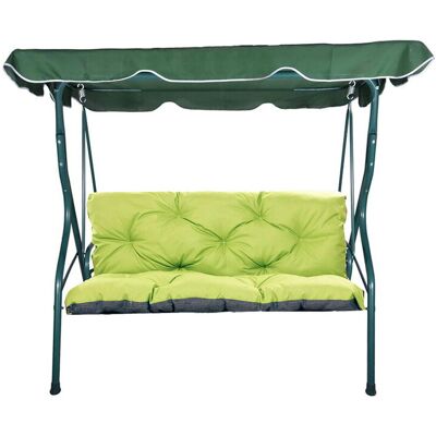 Inny producent Poduszka na hustawkę 150x60x50cm, Poduszka na hustawkę 2-3-osobową Limonka Inny producent Poduszka na hustawkę 150x60x50cm, Poduszka na hustawkę 2-3-osobową Limonka