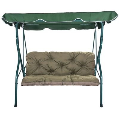 Inny producent Poduszka na huśtawkę 150x60x50cm, Poduszka na huśtawkę 2-3-osobową Zielona Inny producent Poduszka na huśtawkę 150x60x50cm, Poduszka na huśtawkę 2-3-osobową Zielona