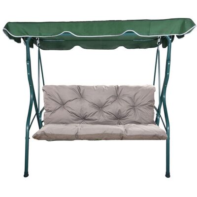 Inny producent Poduszka na huśtawkę ogrodowa 160x60x50cm, Poduszka na huśtawkę 2-3-osobową Szara Inny producent Poduszka na huśtawkę ogrodowa 160x60x50cm, Poduszka na huśtawkę 2-3-osobową Szara