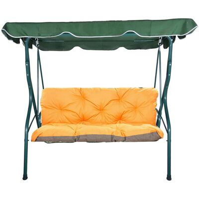 Inny producent Poduszka na huśtawkę ogrodowa 180x50x50cm, Poduszka na huśtawkę 3-2 osobową Pomarańczowa Inny producent Poduszka na huśtawkę ogrodowa 180x50x50cm, Poduszka na huśtawkę 3-2 osobową Pomarańczowa