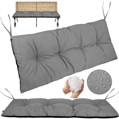 Domarex Poduszka Na Ławkę Ogrodową Huśtawkę Palety 120x60 Cm Wodoodporna Szara Domarex Poduszka Na Ławkę Ogrodową Huśtawkę Palety 120x60 Cm Wodoodporna Szara