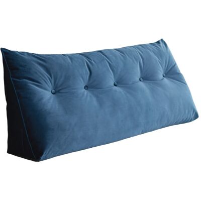 SKANDICA Poduszka na zagłówek PILLOW CHIC VELVET 140 granatowa SKANDICA Poduszka na zagłówek PILLOW CHIC VELVET 140 granatowa