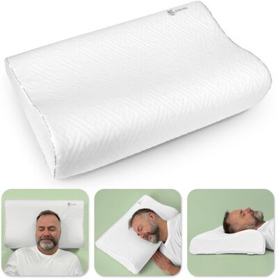 SNUGL PODUSZKA ORTOPEDYCZNA DO SPANIA NA BOKU, NA PLECACH I BRZUCHU PIANKA MEMORY (CERVICAL PLUS - DUŻA) SNUGL PODUSZKA ORTOPEDYCZNA DO SPANIA NA BOKU, NA PLECACH I BRZUCHU PIANKA MEMORY (CERVICAL PLUS - DUŻA)