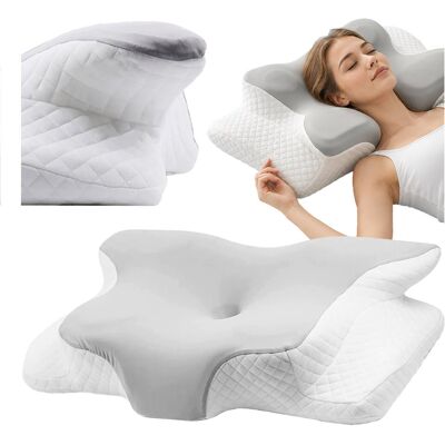 Pixel PODUSZKA ORTOPEDYCZNA DO SPANIA NA BOKU PIANKA MEMORY FOAM PROFILOWANA Pixel PODUSZKA ORTOPEDYCZNA DO SPANIA NA BOKU PIANKA MEMORY FOAM PROFILOWANA