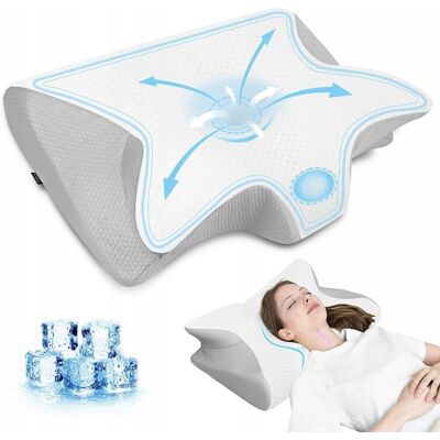 Inny producent PODUSZKA ORTOPEDYCZNA ERGONOMICZNA POD KARK WYGODNE SPANIE RELAKS 63x40x13 Inny producent PODUSZKA ORTOPEDYCZNA ERGONOMICZNA POD KARK WYGODNE SPANIE RELAKS 63x40x13