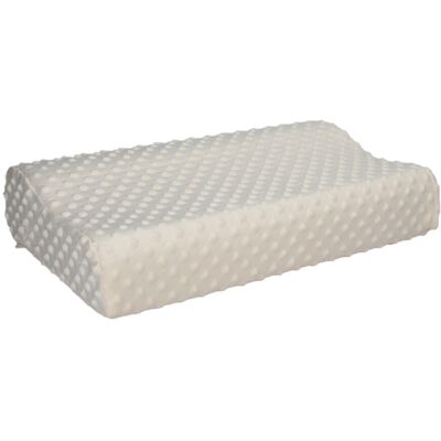 Arco Design Poduszka ortopedyczna, ergonomiczna, profilowana z pianki memo zdrowotna do spania 30x50 cm - Deco Kremowa Arco Design Poduszka ortopedyczna, ergonomiczna, profilowana z pianki memo zdrowotna do spania 30x50 cm - Deco Kremowa