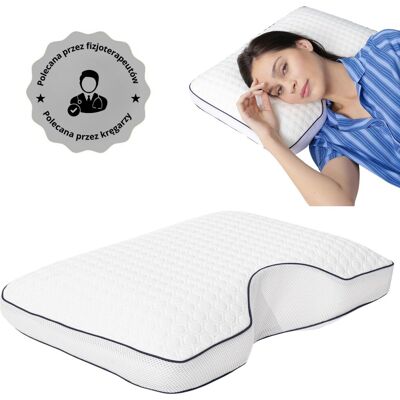 BetterSleep Poduszka Ortopedyczna Shoulder VISCO do spania na boku 58 x 39 x 12 cm BetterSleep Poduszka Ortopedyczna Shoulder VISCO do spania na boku 58 x 39 x 12 cm