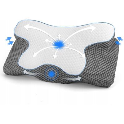 Inny producent Poduszka Ortopedyczna z pianki memory ergonomiczna 60*34*13cm Inny producent Poduszka Ortopedyczna z pianki memory ergonomiczna 60*34*13cm
