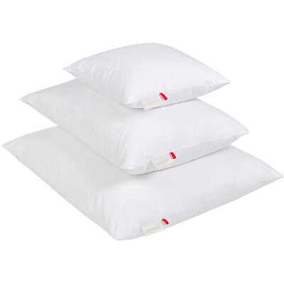 PIÓREX Poduszka PIOREX PREMIUM White Flower 40x40 ∣ 90% Puch Gęsi ∣ Miękka ∣ Antyalergiczna, NOMITE PIÓREX Poduszka PIOREX PREMIUM White Flower 40x40 ∣ 90% Puch Gęsi ∣ Miękka ∣ Antyalergiczna, NOMITE