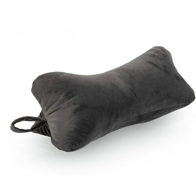 HF PODUSZKA POD KARK SZYJE KOŚĆ CIEMNOSZARY VELVET HF PODUSZKA POD KARK SZYJE KOŚĆ CIEMNOSZARY VELVET