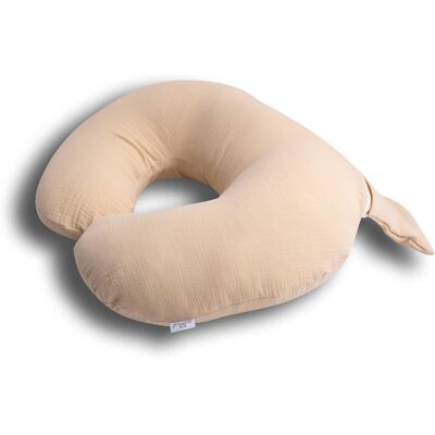 miniRELAX - Muslin Positioning Pillow - Beige - Pillow miniRELAX - Muslin Positioning Pillow - Beige - Pillow