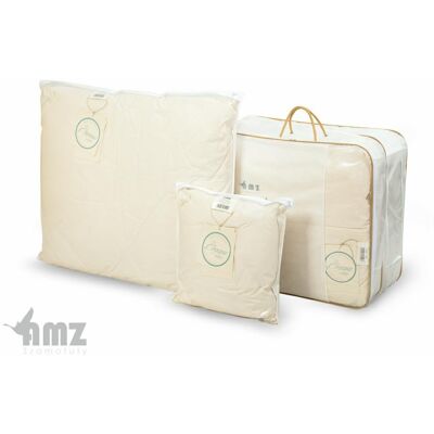 AMZ Poduszka Puchowa 50x70 3 komorowa Organic Cotton Puch Gęsi AMZ Poduszka Puchowa 50x70 3 komorowa Organic Cotton Puch Gęsi