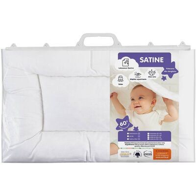 INTER WIDEX Sp. z o. o. Poduszka SATINE Dziecięca Baby Senna Bawełna 40x60 INTER WIDEX Sp. z o. o. Poduszka SATINE Dziecięca Baby Senna Bawełna 40x60