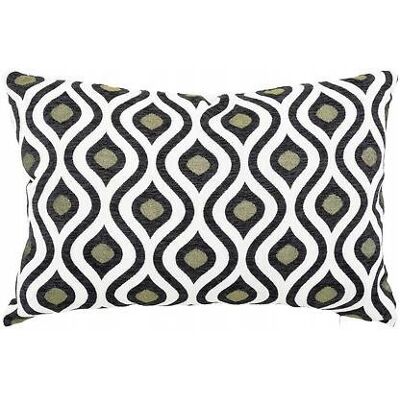 Atmosphera Poduszka Twisted Lime żakardowa 58x38 cm Atmosphera Poduszka Twisted Lime żakardowa 58x38 cm