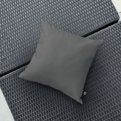 DECORDRUK Poduszka wodoodporna STORM wzór ST23 szary poduszka 45 x 45 cm (z wypełnieniem) DECORDRUK Poduszka wodoodporna STORM wzór ST23 szary poduszka 45 x 45 cm (z wypełnieniem)