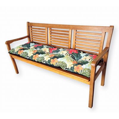4L Textil Poduszki Na Meble Ogrodowe Bez Oparcia, 100x60 Cm, Tropic Zielony 4L Textil Poduszki Na Meble Ogrodowe Bez Oparcia, 100x60 Cm, Tropic Zielony