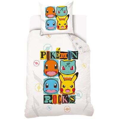 Carbotex Pokemon Komplet Pościeli Dziecięcej Pikachu 140 X 200 Bawełniana Carbotex Pokemon Komplet Pościeli Dziecięcej Pikachu 140 X 200 Bawełniana