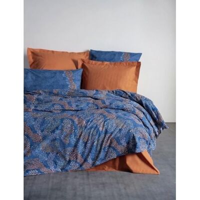 Inny producent Pościel 100% bawełna 22 Owce - MODELINE cynamonowy + niebieski kołdra 160x200 + poszewka + prześcieradło Inny producent Pościel 100% bawełna 22 Owce - MODELINE cynamonowy + niebieski kołdra 160x200 + poszewka + prześcieradło