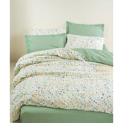 Inny producent Pościel 100% bawełna 22 Owce - PETITE zielony + beżowy kołdra 160x200 + poszewka + prześcieradło Inny producent Pościel 100% bawełna 22 Owce - PETITE zielony + beżowy kołdra 160x200 + poszewka + prześcieradło