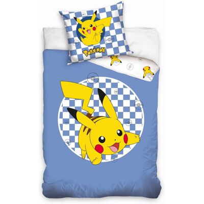 Carbotex Pościel bajkowa 140x200 Pokemon Pikachu Pokemony (1) Carbotex Pościel bajkowa 140x200 Pokemon Pikachu Pokemony (1)