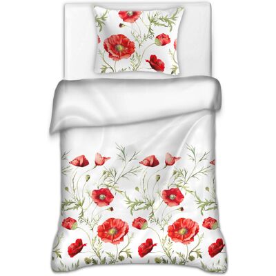 Detexpol Pościel Bawełniana 140X200 Maki 5340A Detexpol Pościel Bawełniana 140X200 Maki 5340A