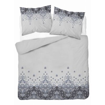 Detexpol Pościel bawełniana 160x200 szara ornament Detexpol Pościel bawełniana 160x200 szara ornament