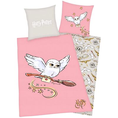 Herding Pościel Bawełniana Harry Potter 140x200 Komplet Pościeli Sowa Hedwiga 70x80 Herding Pościel Bawełniana Harry Potter 140x200 Komplet Pościeli Sowa Hedwiga 70x80