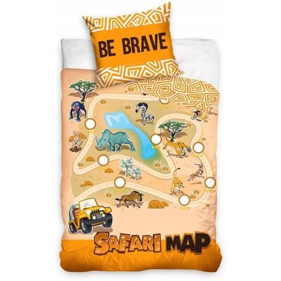 Carbotex Pościel Bawełniana Zwierzęta Safari 160x200 Sawanna Carbotex Pościel Bawełniana Zwierzęta Safari 160x200 Sawanna
