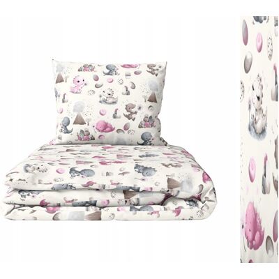 Inny producent POŚCIEL DZIECIĘCA 90x120 + 40x60 100% BAWEŁNA certyfikat 2-el do Łóżeczka D Inny producent POŚCIEL DZIECIĘCA 90x120 + 40x60 100% BAWEŁNA certyfikat 2-el do Łóżeczka D