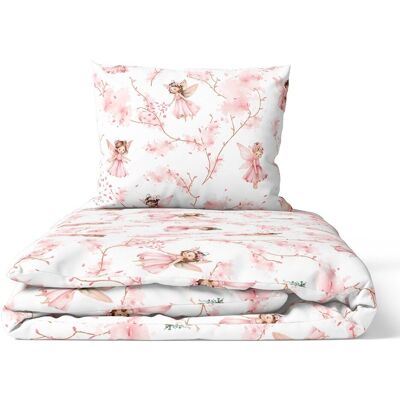 Inny producent POŚCIEL DZIECIĘCA BAWEŁNA 100x140 + 50x60 CERTYFIKAT Dzwoneczek róż Inny producent POŚCIEL DZIECIĘCA BAWEŁNA 100x140 + 50x60 CERTYFIKAT Dzwoneczek róż