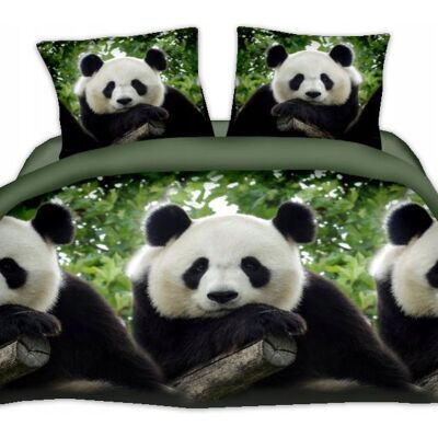 Inny producent Pościel Komplet 160x200 Dwie Poszewki Na Poduszki Pościel Panda Pandy Misie Inny producent Pościel Komplet 160x200 Dwie Poszewki Na Poduszki Pościel Panda Pandy Misie