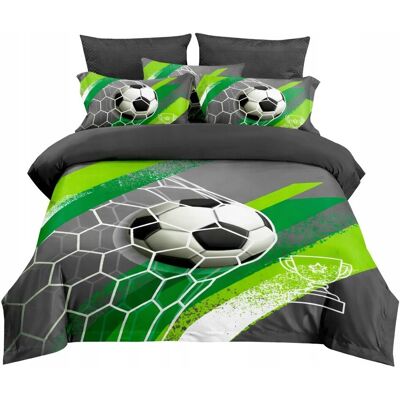 Inny producent POŚCIEL KOMPLET POŚCIELI 160x200 + 2 POSZEWKI NA PODUSZKI PIŁKA FUTBALL Inny producent POŚCIEL KOMPLET POŚCIELI 160x200 + 2 POSZEWKI NA PODUSZKI PIŁKA FUTBALL