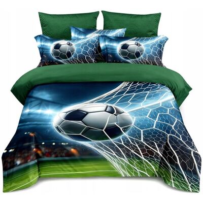 Inny producent POŚCIEL KOMPLET POŚCIELI 160x200 + 2 POSZEWKI NA PODUSZKI PIŁKA W SIATCE Inny producent POŚCIEL KOMPLET POŚCIELI 160x200 + 2 POSZEWKI NA PODUSZKI PIŁKA W SIATCE