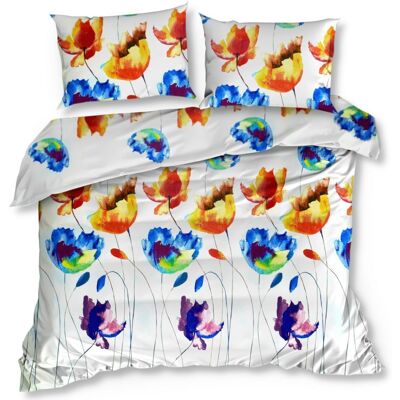 Faro Pościel W Kwiaty 140X200 100% Bawełna Faro Pościel W Kwiaty 140X200 100% Bawełna