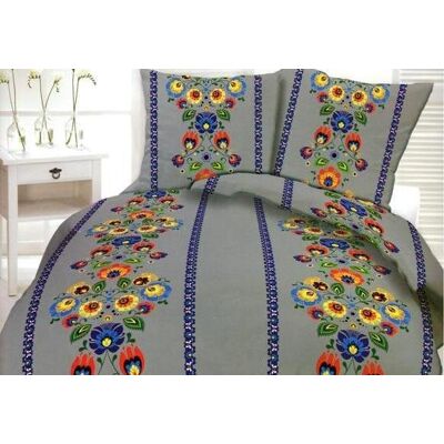 FAN Pościel Z Kory 100% Bawełna 160x200 Wzór Łowicki 2 FAN Pościel Z Kory 100% Bawełna 160x200 Wzór Łowicki 2