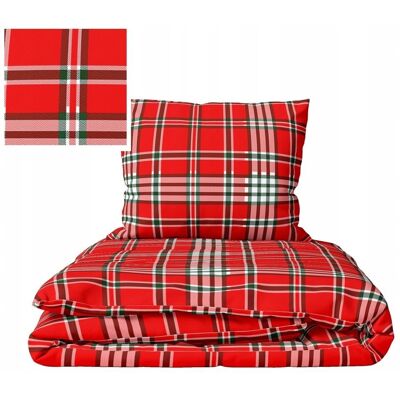 Inny producent Pościel z Kory 140x200 + poszewka 70x80 POLSKI PRODUCENT - Krata Czerwona Inny producent Pościel z Kory 140x200 + poszewka 70x80 POLSKI PRODUCENT - Krata Czerwona