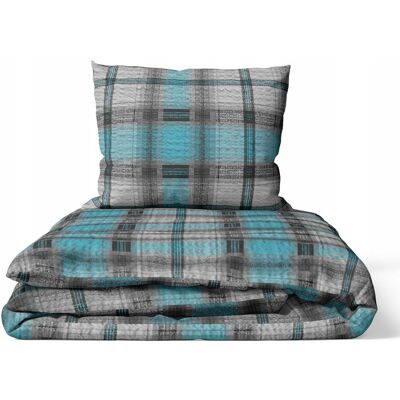 Inny producent Pościel z Kory 140x200 + poszewka 70x80 POLSKI PRODUCENT - Krata Krzyś turk Inny producent Pościel z Kory 140x200 + poszewka 70x80 POLSKI PRODUCENT - Krata Krzyś turk