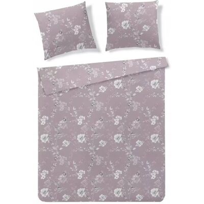 Pościel z mikrofibry 200x220 cm w kwiaty jagody Home & You Omalia home&you Pościel z mikrofibry 200x220 cm w kwiaty jagody Home & You Omalia home&you