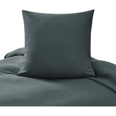 Inny producent Pościel z Mikrofibry Oddychającej 4-częściowy Gładki Szary 140x200 cm Inny producent Pościel z Mikrofibry Oddychającej 4-częściowy Gładki Szary 140x200 cm