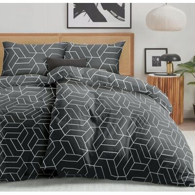Inny producent POŚCIELI ZESTAW 135X200 80X80 GEOMETRYCZNY MIKROFIBRA ZAMEK TEKSTYLIA Inny producent POŚCIELI ZESTAW 135X200 80X80 GEOMETRYCZNY MIKROFIBRA ZAMEK TEKSTYLIA