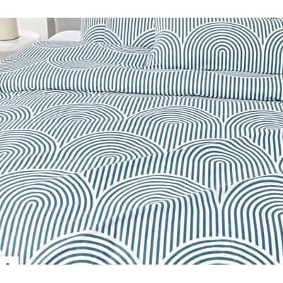 Westwing Collection Poszewka na kołdrę bawełniana Arcs Szer. 135 x dł. 200 cm Westwing Collection Poszewka na kołdrę bawełniana Arcs Szer. 135 x dł. 200 cm