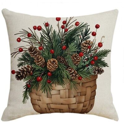 eCarla Poszewka na poduszkę 45 x 45 cm motyw świąteczny BOHO POD251 eCarla Poszewka na poduszkę 45 x 45 cm motyw świąteczny BOHO POD251