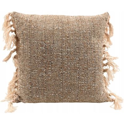 inna (Inny) POSZEWKA na poduszkę BOHO beżowa 45x45cm inna (Inny) POSZEWKA na poduszkę BOHO beżowa 45x45cm