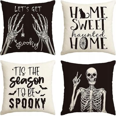 Inny producent POSZEWKA NA PODUSZKĘ JAŚKA HALLOWEEN OZDOBNA DEKORACJA 40x40 SZKIELET SALON Inny producent POSZEWKA NA PODUSZKĘ JAŚKA HALLOWEEN OZDOBNA DEKORACJA 40x40 SZKIELET SALON