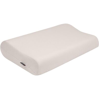PAN MATERAC Poszewka na poduszkę piankową Contour BEŻOWA PAN MATERAC Poszewka na poduszkę piankową Contour BEŻOWA