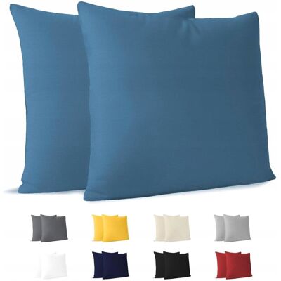 Inny producent POSZEWKI NA PODUSZKI ZESTAW 2 SZTUK 40X40CM BAWEŁNA DŻERSEJ MIĘKKIE Inny producent POSZEWKI NA PODUSZKI ZESTAW 2 SZTUK 40X40CM BAWEŁNA DŻERSEJ MIĘKKIE